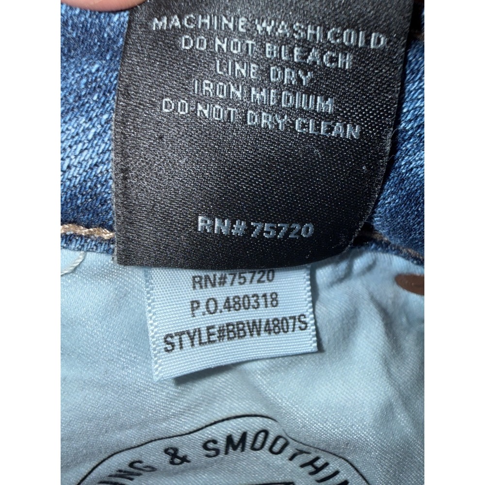 Buckle Black Fit No. 53 Straight Leg Jeans Blue Wash BBW4807S 31x30 Mens Womens - Picture 8 of 15